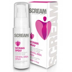 Scream Woman Genital Area Spray