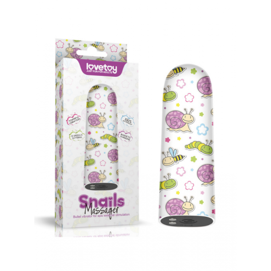 Censan Rechargeable Snails Massager Kurşun Vibratör