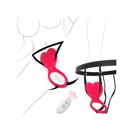 Censan Uzaktan Kumandalı Giyilebilir Panty Vibratör – Çift Uyarım, 10 Mod, Şarjlı, Sessiz, IPX6