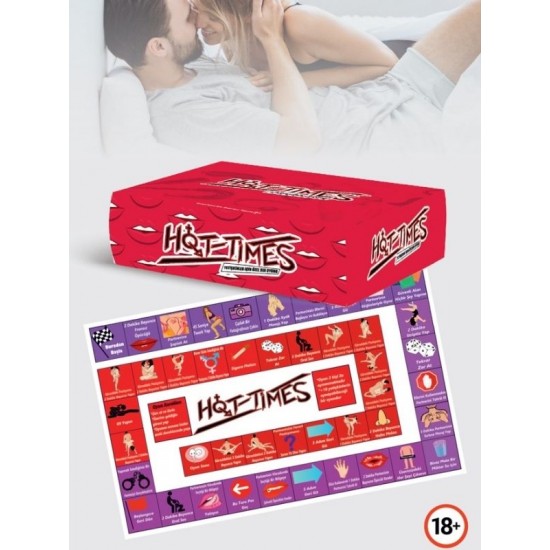 Hot Times Yetişkinlere Özel Cinsel İlişki Yatak Kutu Oyunu